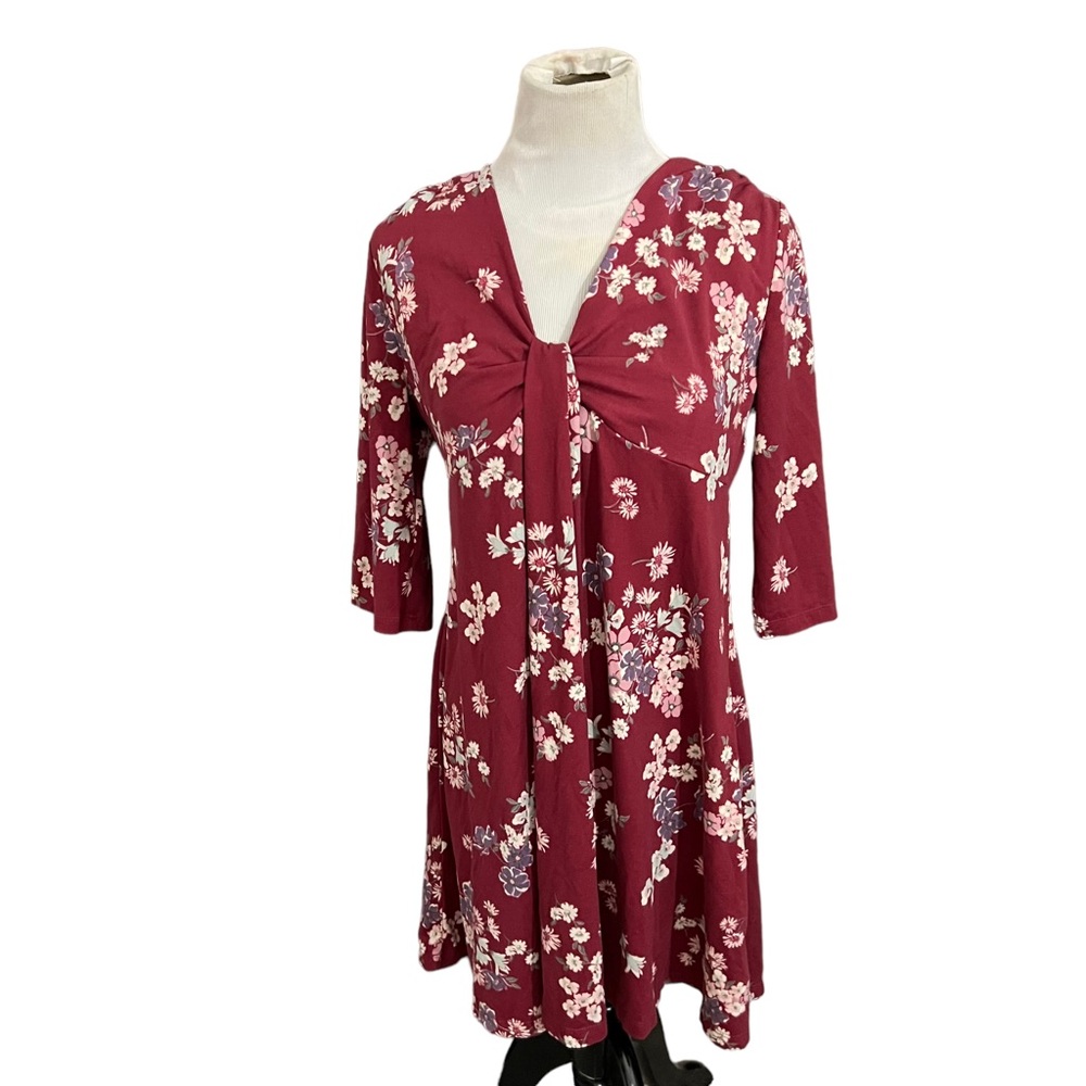 Red Flower Dress Size Large